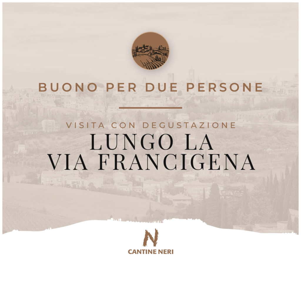Voucher "Lungo la Via Francigena" x 2 Persone